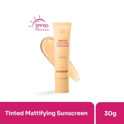 SEOUL WHITE SEOUL WHITE Korea Tinted Mattifying Sunscreen SPF50 UVA UVB PA++++