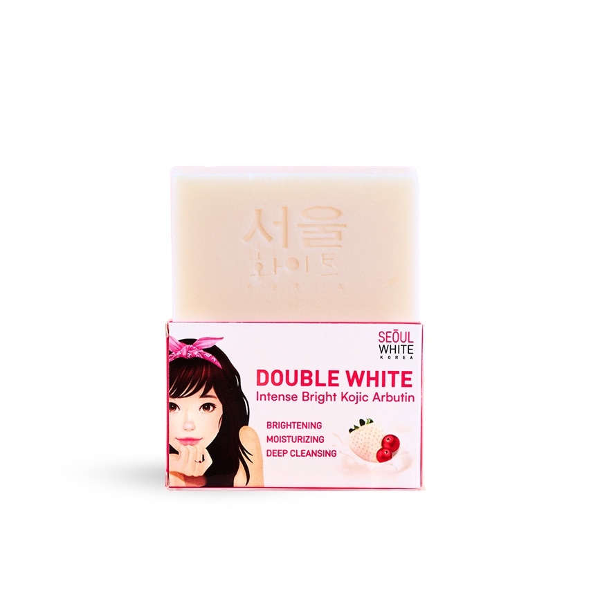 Korea Double White Whitening Soap 60g