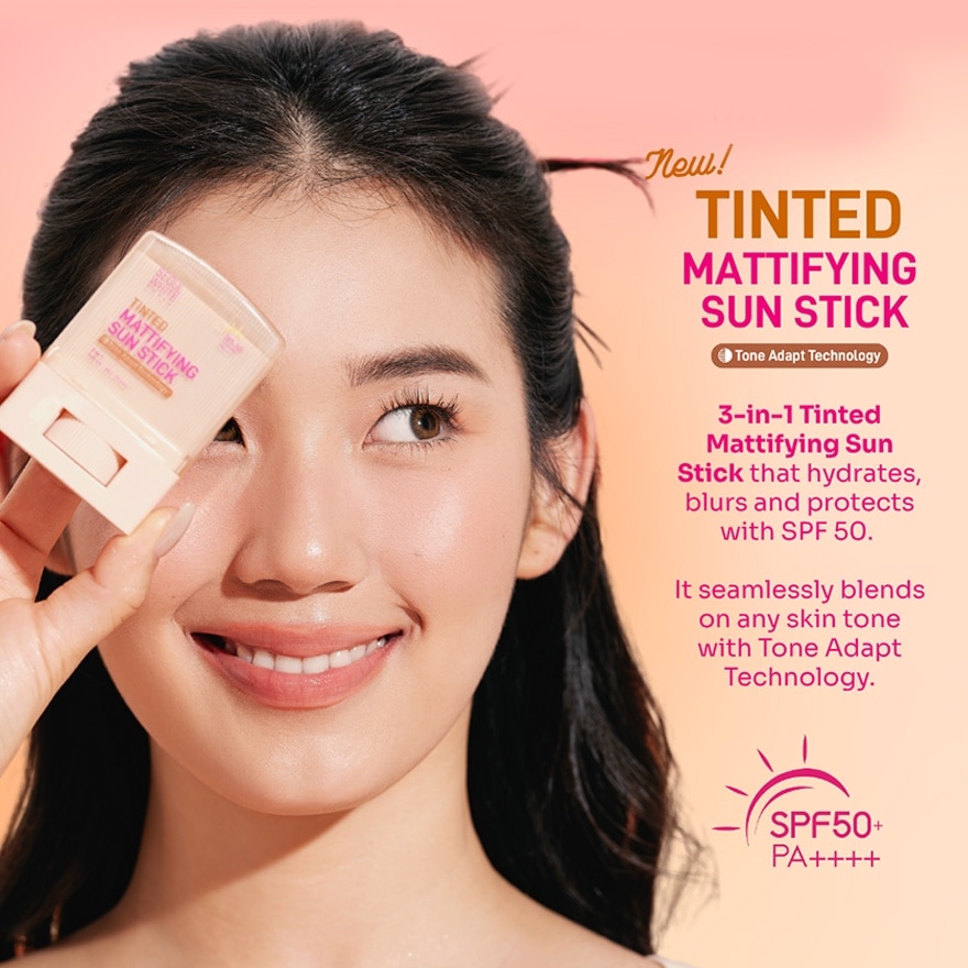 SEOUL WHITE Korea Tinted Mattifying Sun Stick SPF50 UVA/UVB PA++++