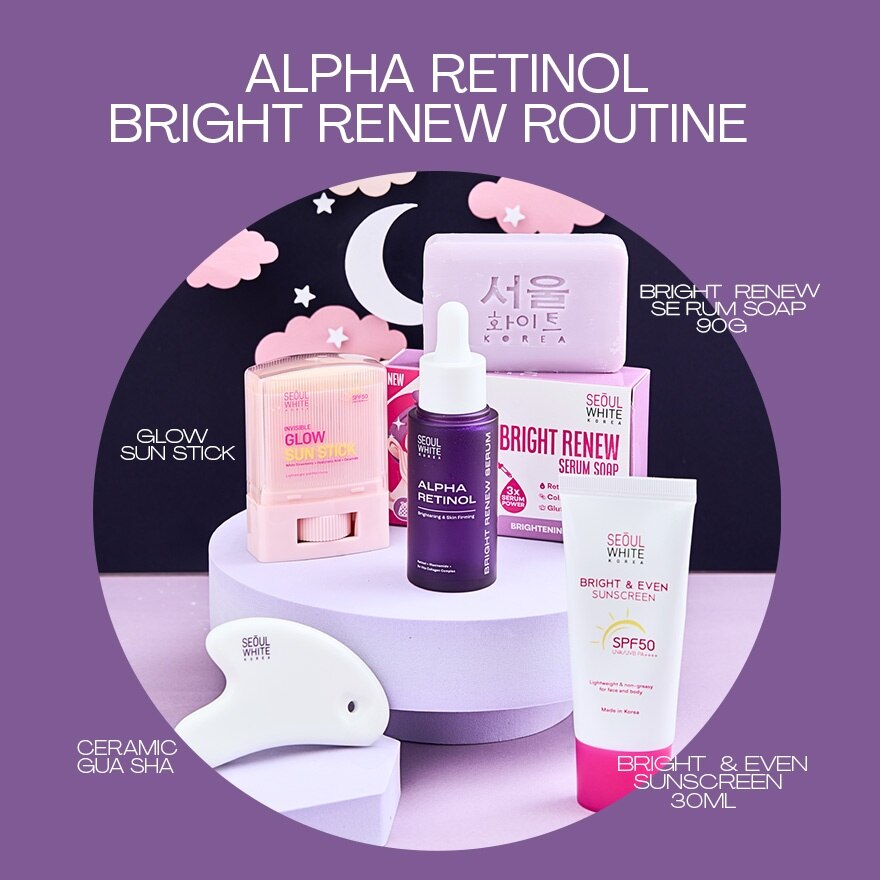 SEOUL WHITE Alpha Retinol Brightening & Skin Firming Serum 30ml