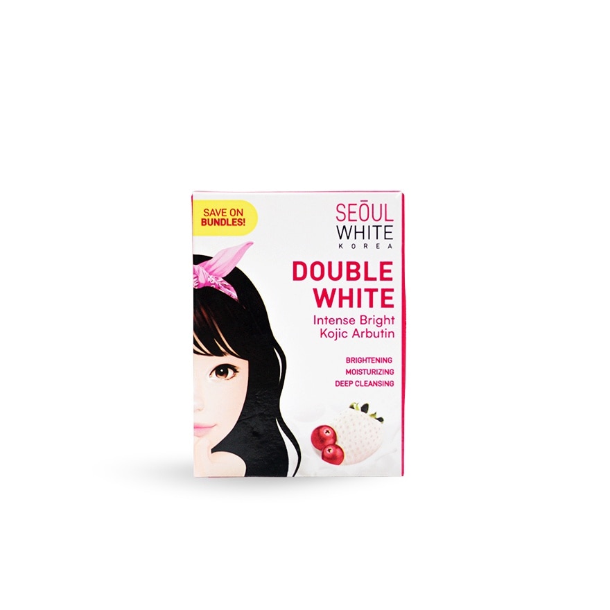Korea Double White Whitening Soap Double Pack