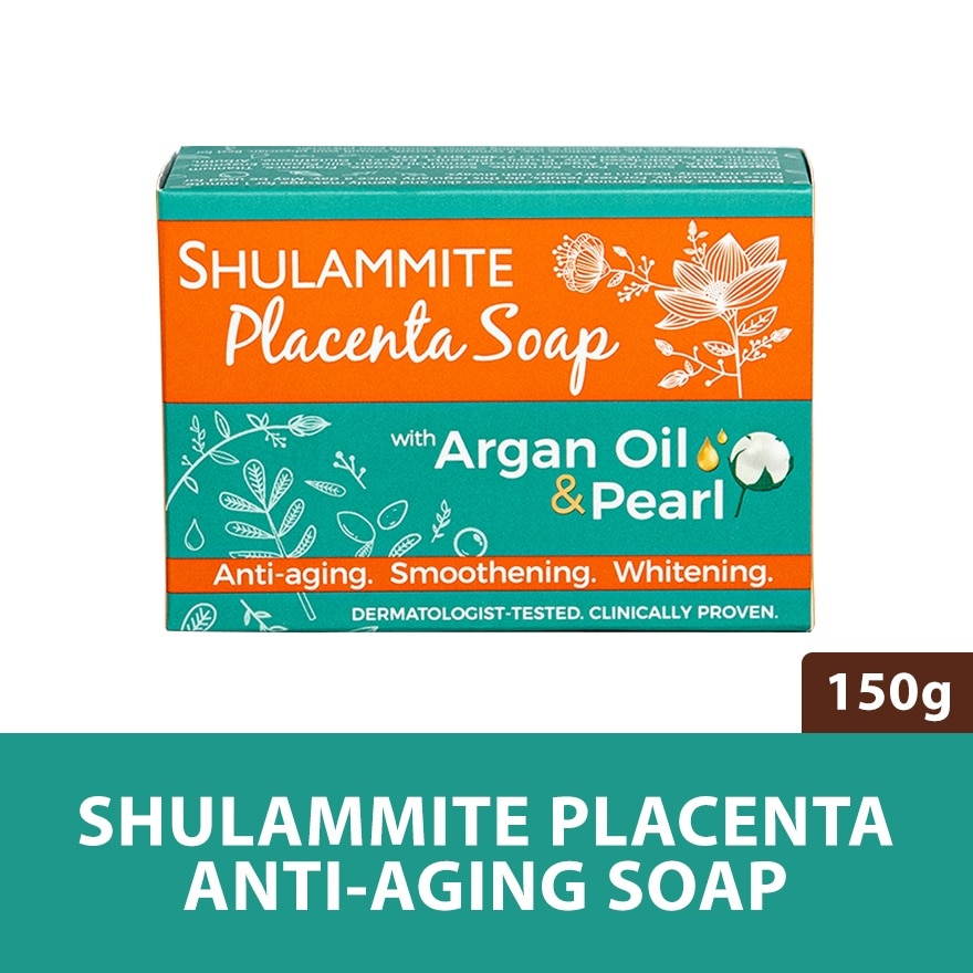 Placenta Soap with Argan Oil & Pearl