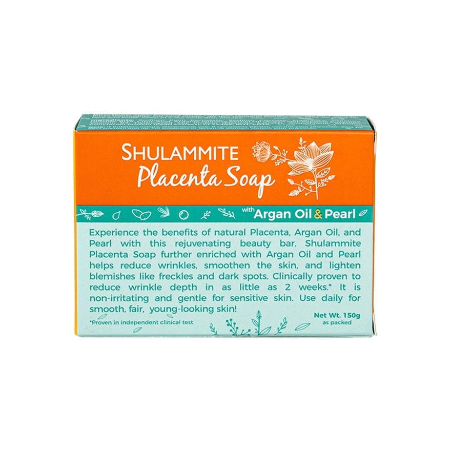 Placenta Soap with Argan Oil & Pearl