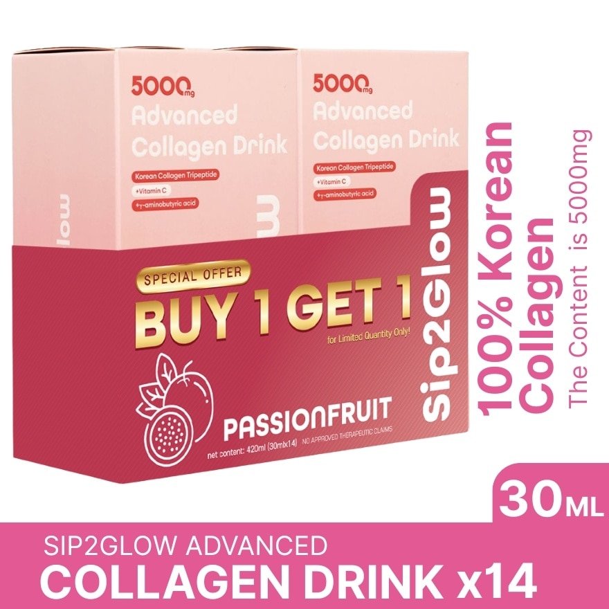 SIP2GLOW Advance Collagen Drink Buy 1 Take 1
