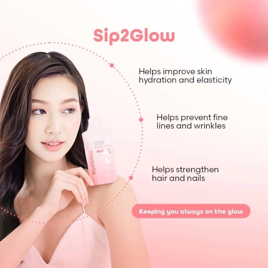 SIP2GLOW Advance Collagen Drink Buy 1 Take 1