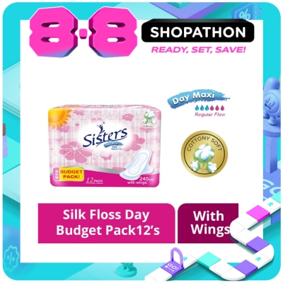 SISTERS - Slim Day Maxi 240mm with Wings 12 Pads image