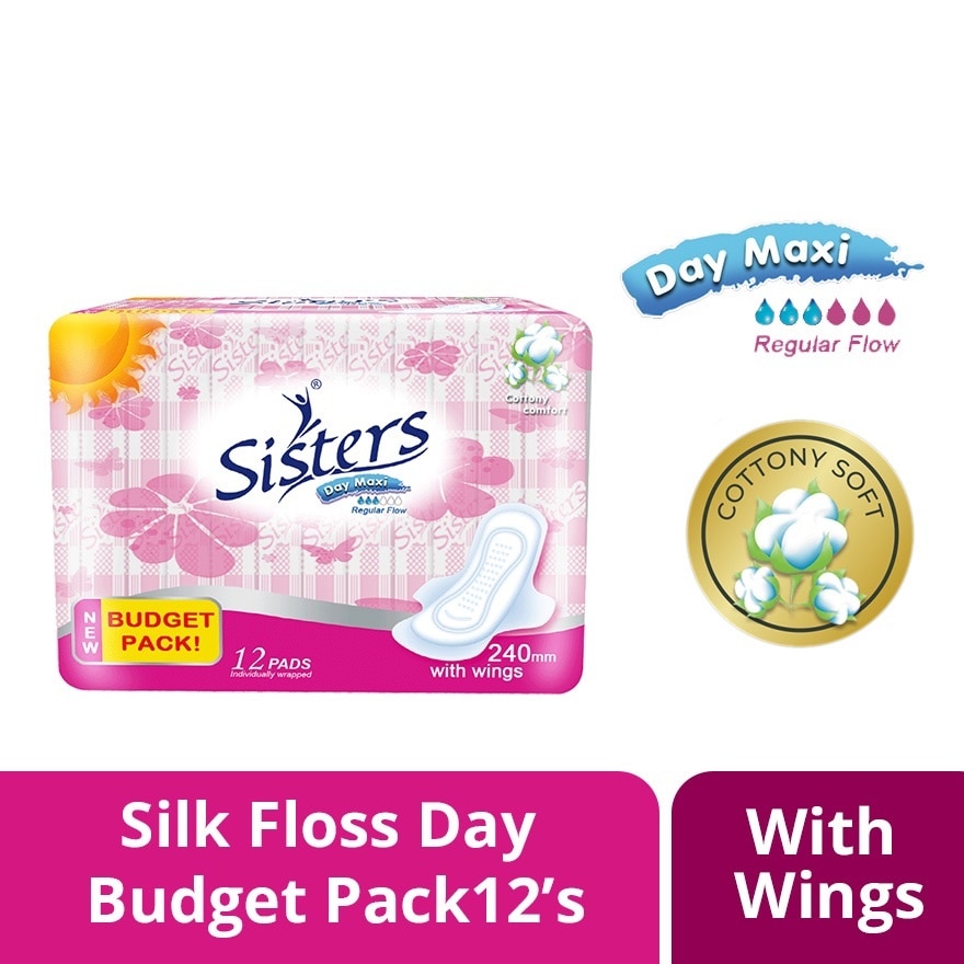 Slim Day Maxi 240mm with Wings 12 Pads