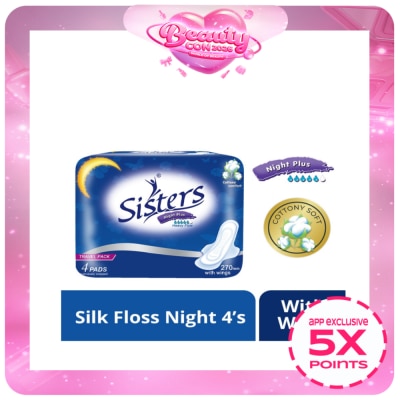 SISTERS - Night Plus 270mm with Wings 4 Pads