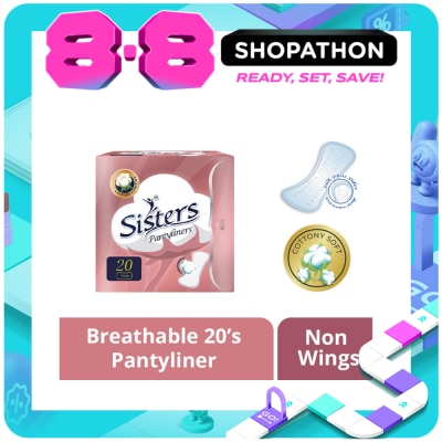 SISTERS - Pantyliner 20 Breathable Pantyliners image