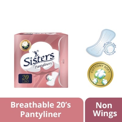 SISTERS Pantyliner 20 Breathable Pantyliners