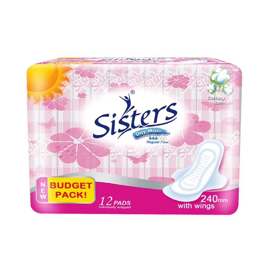 Slim Day Maxi 240mm with Wings 12 Pads