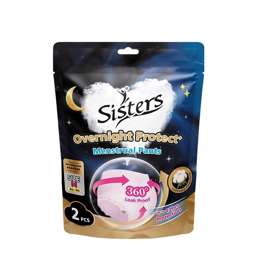 SISTERS Overnight Protect Menstrual Pants M