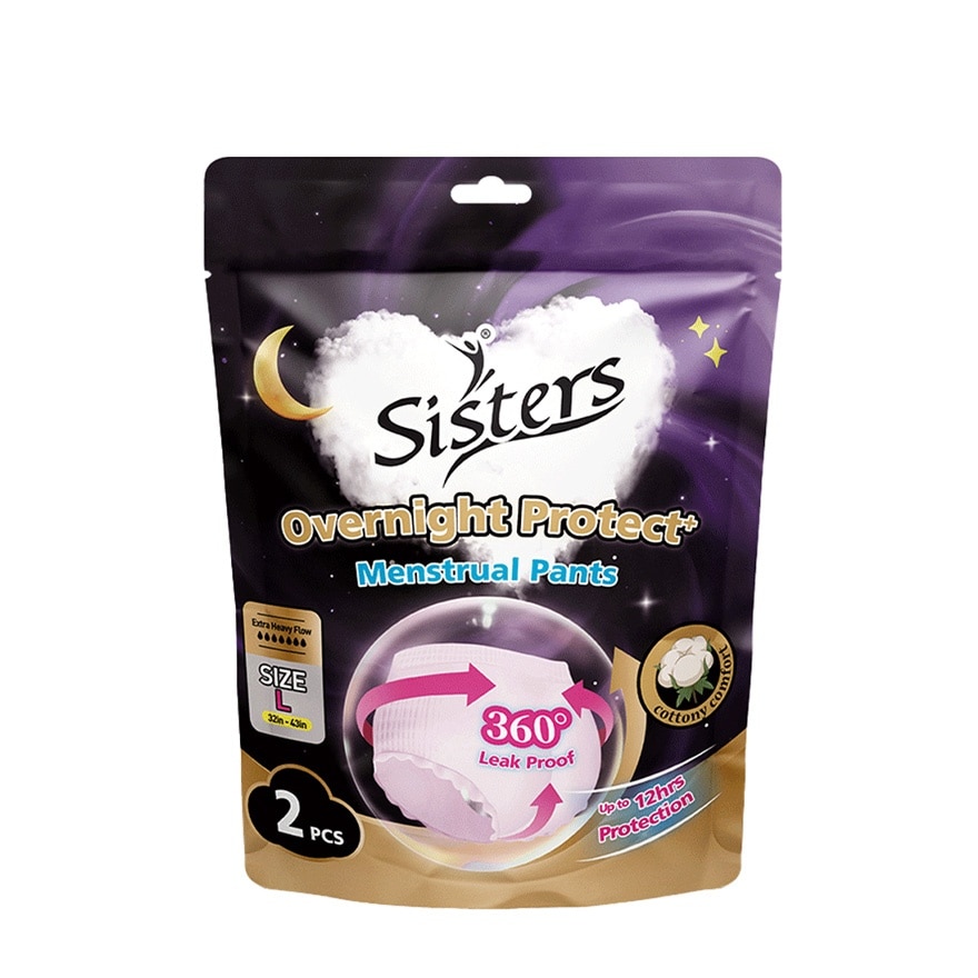 SISTERS Overnight Protect Menstrual Pants L