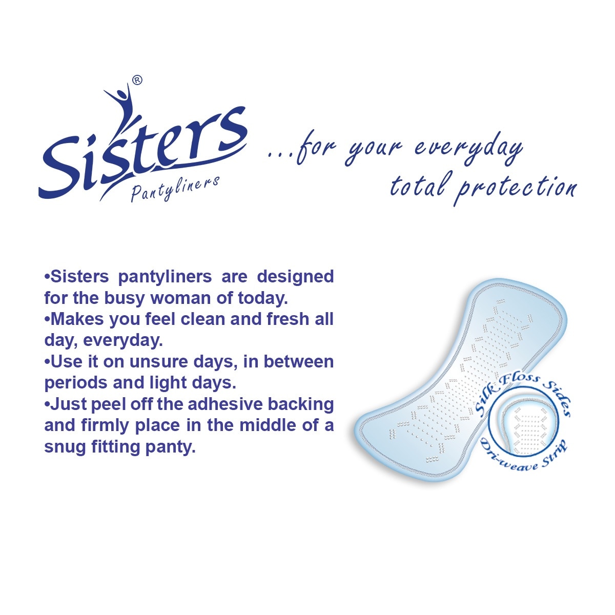 SISTERS Panty Liner Mega Pack 36s