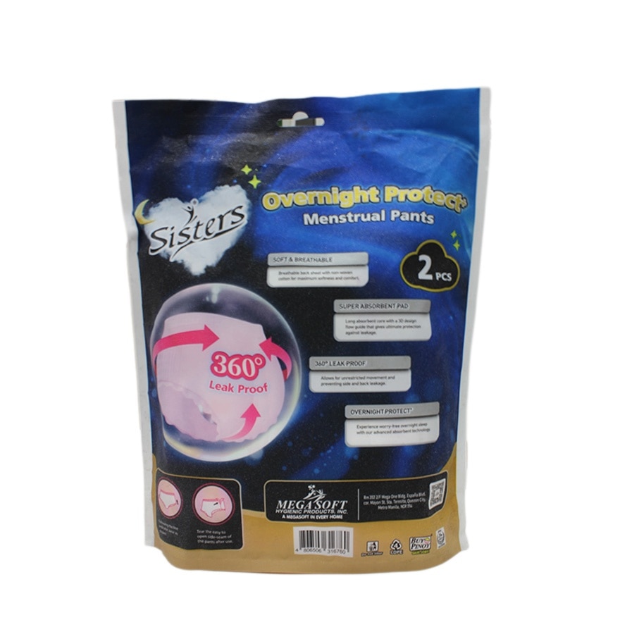 SISTERS Overnight Protect Menstrual Pants M