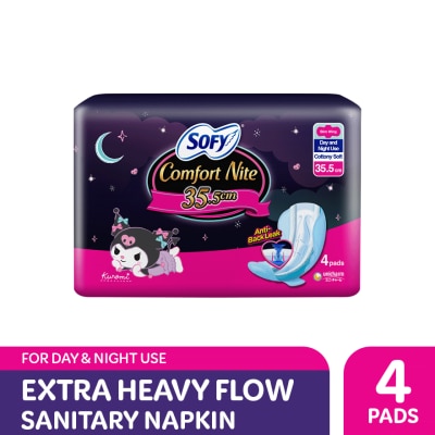 SOFY SOFY Comfort Nite Slim Wing 35 cm - 4 pads