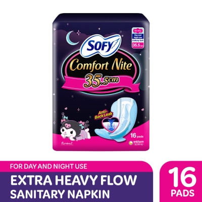 SOFY - SOFY Comfort Nite Slim Wing 35.5 cm - 16 pads