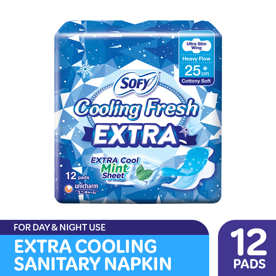 SOFY Cooling Fresh Extra Mint 25cm