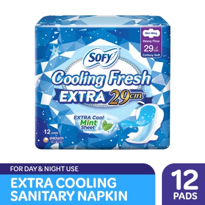 SOFY - SOFY Cooling Fresh Extra Mint 29cm