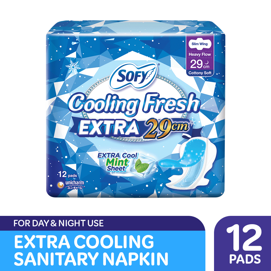 SOFY Cooling Fresh Extra Mint 29cm