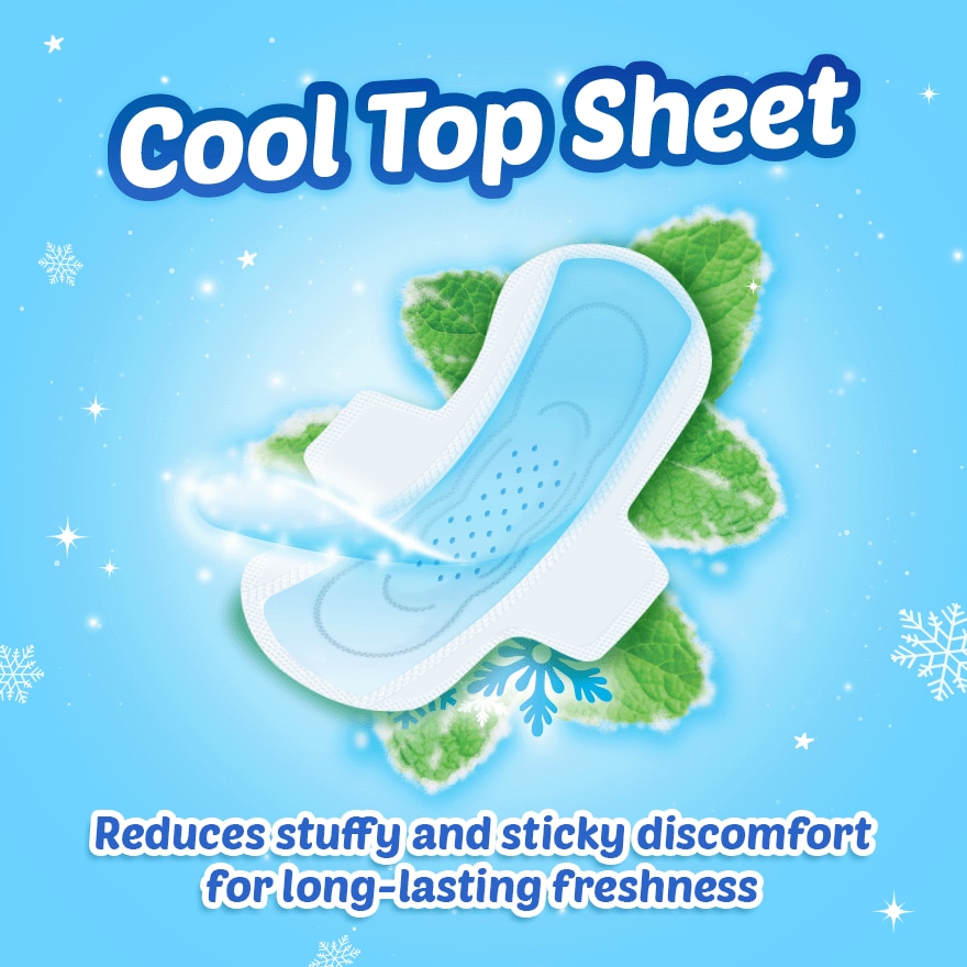 SOFY Cool Fresh Wing 23 cm - 8 pads