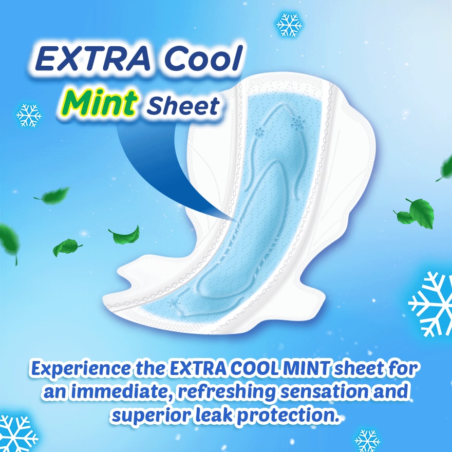 SOFY Cooling Fresh Extra Mint 29cm
