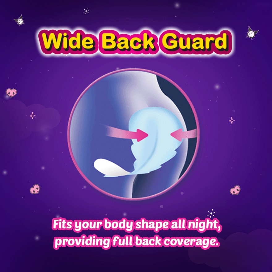 SOFY Comfort Nite Slim Wing 35 cm - 4 pads