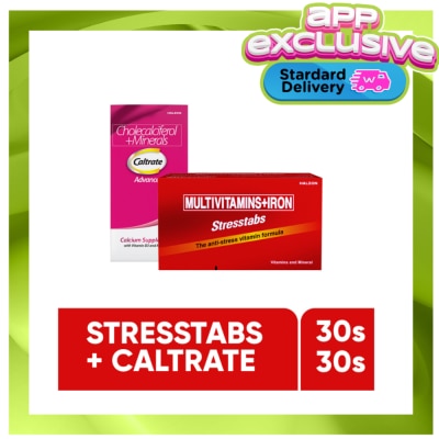 STRESSTABS - STRESSTABS 30s & Caltrate 30s Bundle Pack image