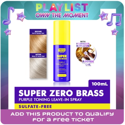 FRESH - FRESH Hairlab Super Zero Brass Purple Toning Leave-In Spray 100ml
