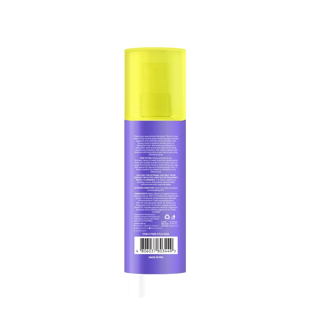 FRESH Hairlab Super Zero Brass Purple Toning Leave-In Spray 100ml