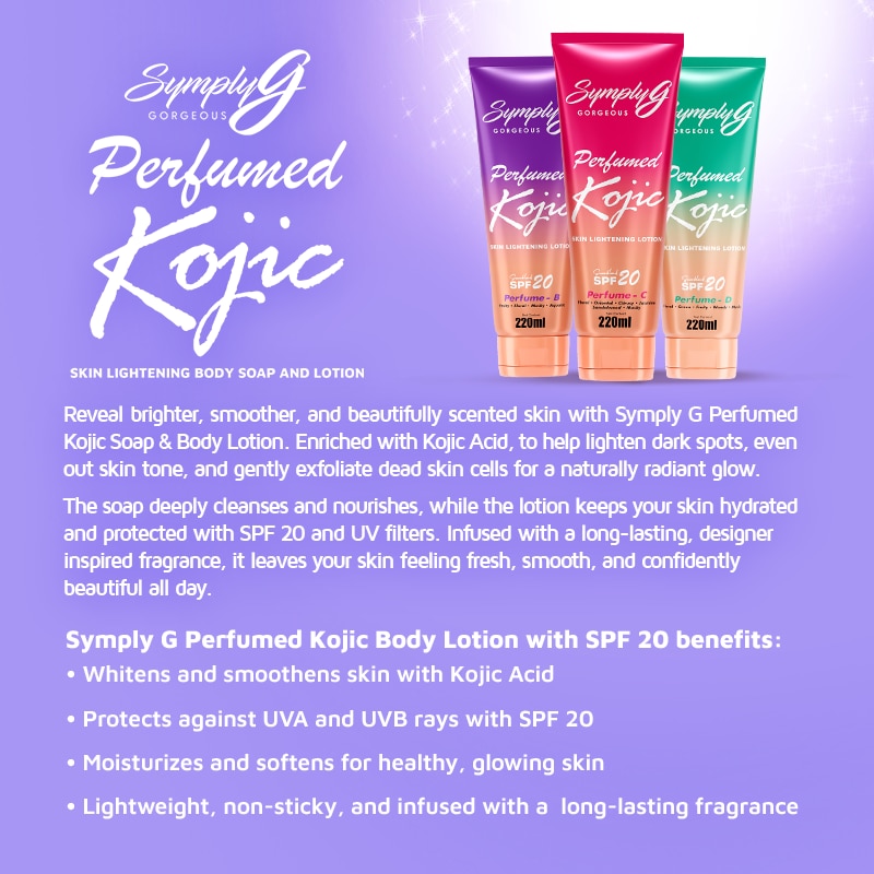 Symply G Kojic Lotion SPF20 220ml