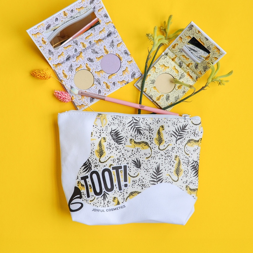 TOOT Makeup Bag Cheetah