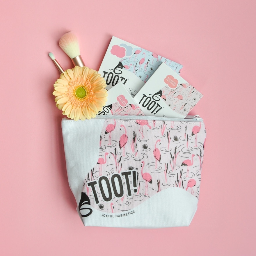 TOOT Makeup Bag Flamingo