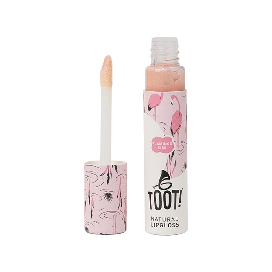 TOOT Natural Lipgloss Flamingo Kiss 5.5ml