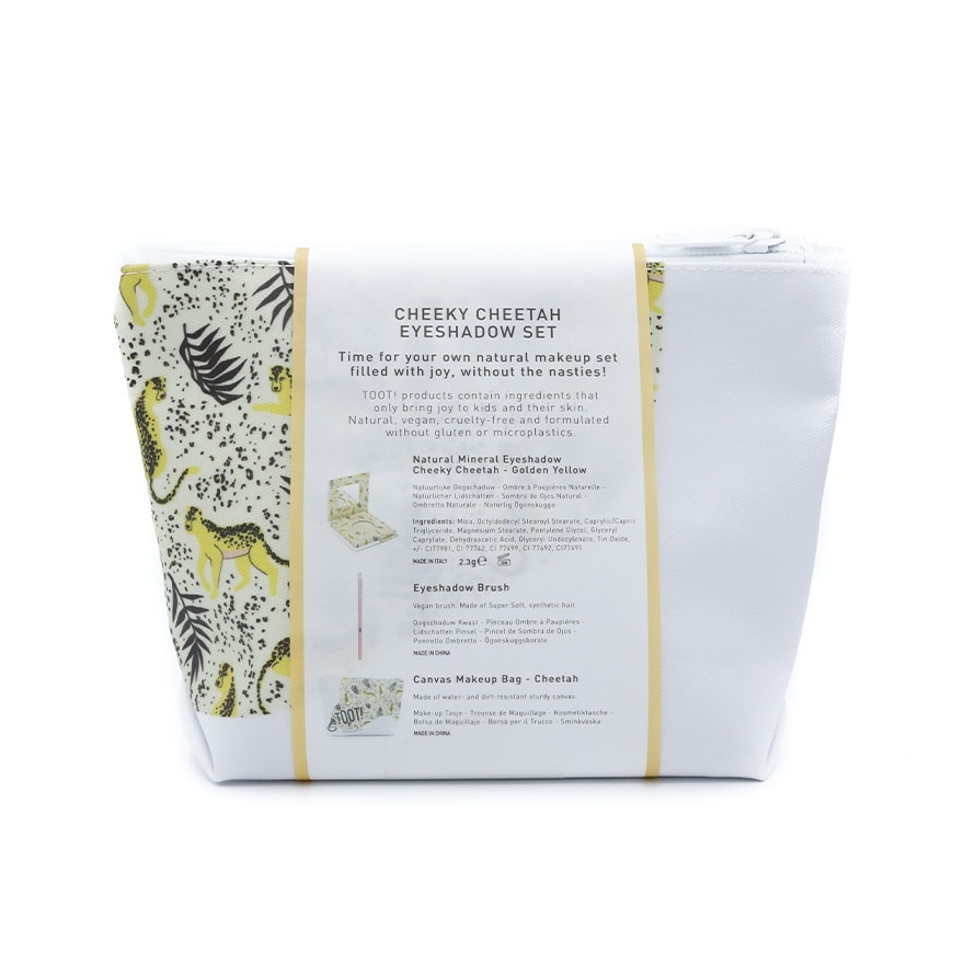 TOOT Cheeky Cheetah Eyeshadow Bag Set