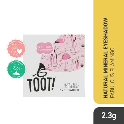 TOOT TOOT Natural Mineral Eyeshadow Fabulous Flamingo 2.3g