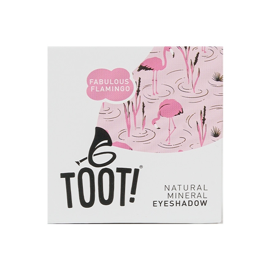 TOOT Natural Mineral Eyeshadow Fabulous Flamingo 2.3g