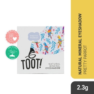 TOOT TOOT Natural Mineral Eyeshadow Pretty Parrot 2.3g