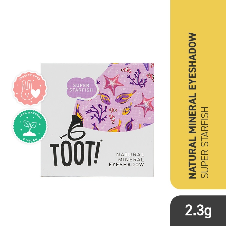 TOOT Natural Mineral Eyeshadow Super Starfish 2.3g