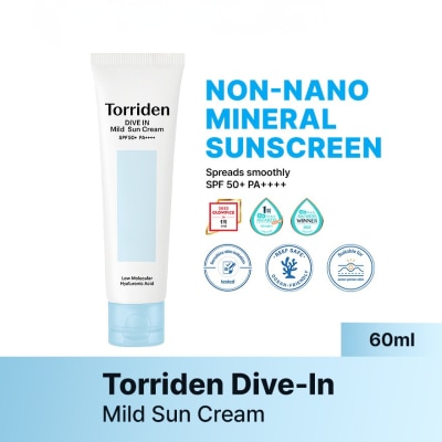 TORRIDEN TORRIDEN Dive In Mild Sun Cream SPF50 60ml
