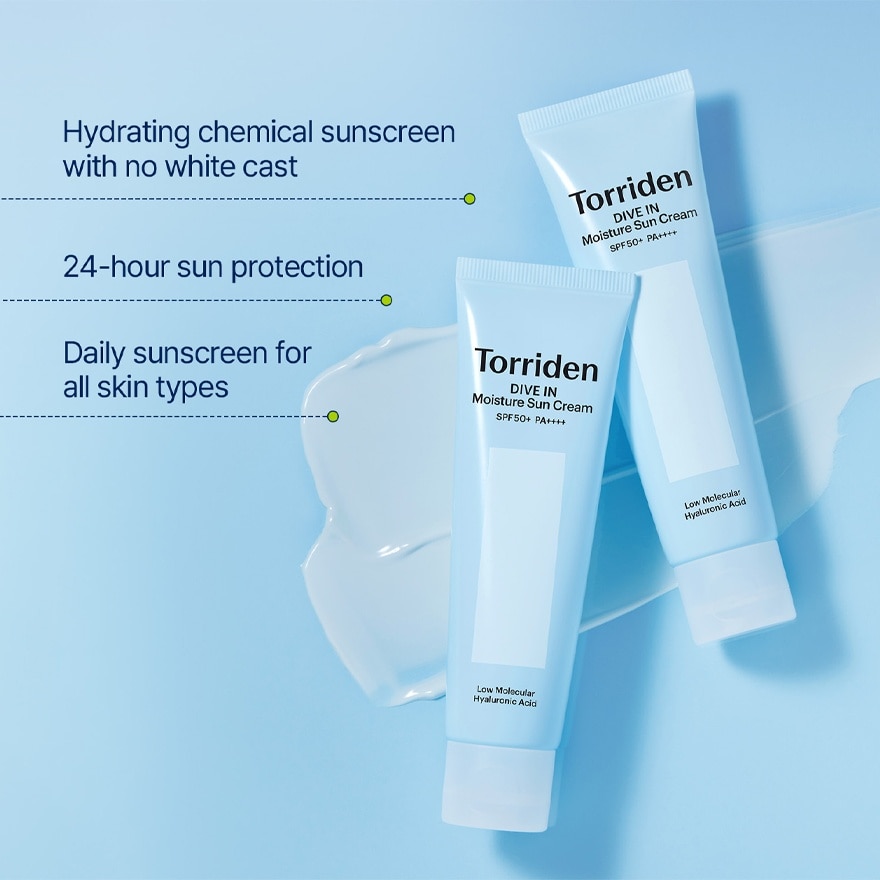 TORRIDEN Dive In Moisture Sun Cream SPF50 60ml