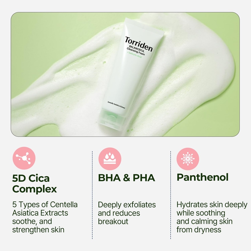 TORRIDEN Balanceful Cleansing Foam 150ml