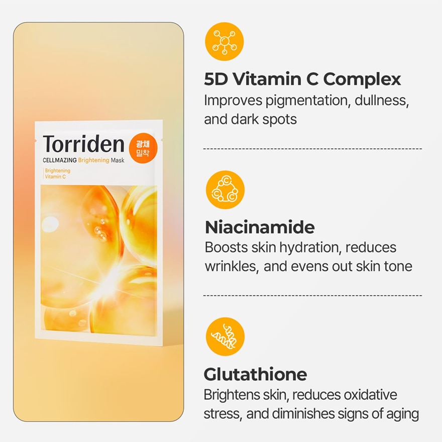 TORRIDEN Cellmazing Brightening Mask 26ml