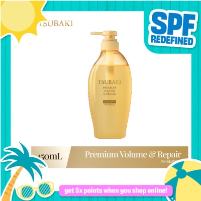 TSUBAKI - TSUBAKI Premium Volume & Repair - Shampoo 450ml