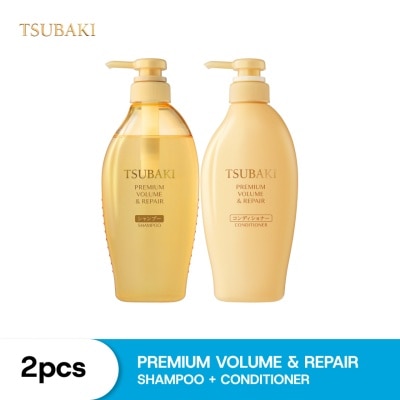 TSUBAKI - TSUBAKI Volume & Repair Shampoo and Conditioner