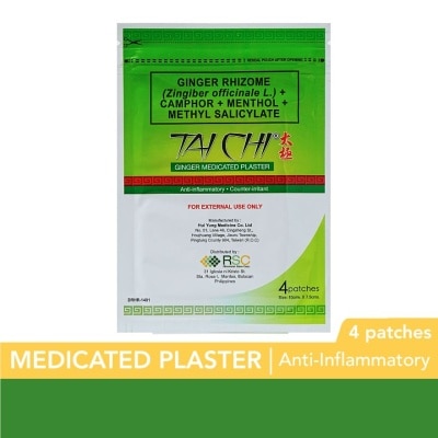 TAI CHI - TAI CHI Ginger Medicated Plaster Junior 4s