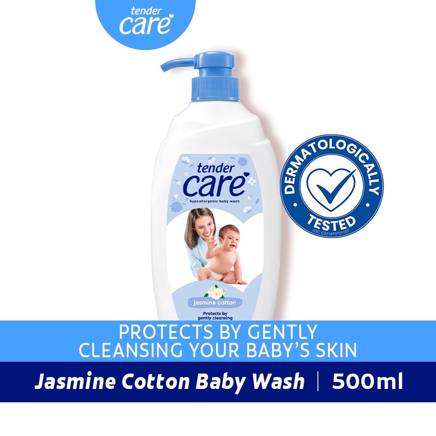 Jasmine Cotton Hypo-Allergenic Baby Wash 500ml