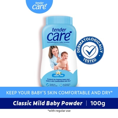 TENDER CARE Baby Powder Classic Mild 100g