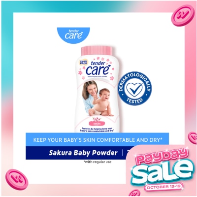 TENDER CARE Tender Care Sakura Scent Baby Powder 200g image