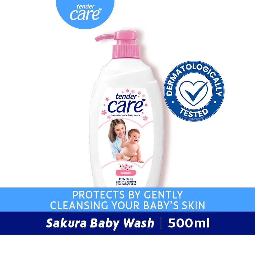 Tender Care Sakura Scent Baby Wash 500mL image